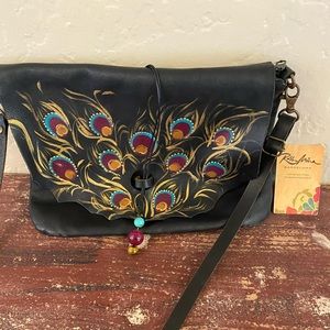 Original Rossy Mina peacock purse